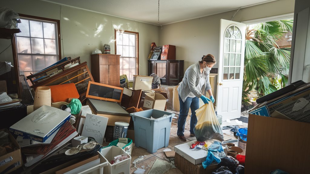 prepare hoarder house for sale